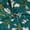 Floral Teal, variant on Waverly Inspirations 2 Yard Precut 100% Cotton Duck Fabric, Abstract Phoenix Red, 45" Wide for Quilting & Sewing