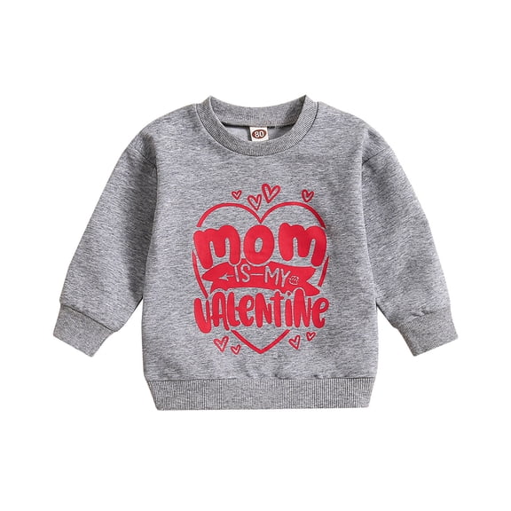 Toddler Boys Long Sleeve Shirts Crew Neck Pullover Hoodie with Pocket Pullover Tops ,Size 110 , Pink