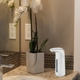 thumbnail image 1 of Automatic Soap Dispenser Touchless Refill Soaps Pump 400ml Battery Operated Waterproof Sensor Liquid Dispensers Bathroom Hotel Silver, 1 of 9