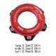 thumbnail image 3 of Wosthever Adaptador de bloqueo central para bicicleta mi.xim, perno de conversión, disco de freno para ciclismo de carretera, accesorios Ciclismo Rojo, 3 of 6