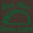 thumbnail image 3 of CafePress - Run Now Tacos Later Dark T Shirt - Men's Classic Graphic Cotton T-Shirt, 3 of 4