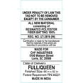thumbnail image 7 of Peri Home Chenille Leopard 3 Piece Full/Queen Comforter Set, White, Cotton, Chenille Tufted, Polyfill, Adult, Unisex, 7 of 7