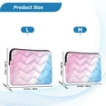 thumbnail image 4 of FORMRS 15-15.6 inch Laptop Sleeve Case Soft Carrying Quilted Computer Bag Cover, Pink Gradient, 4 of 7