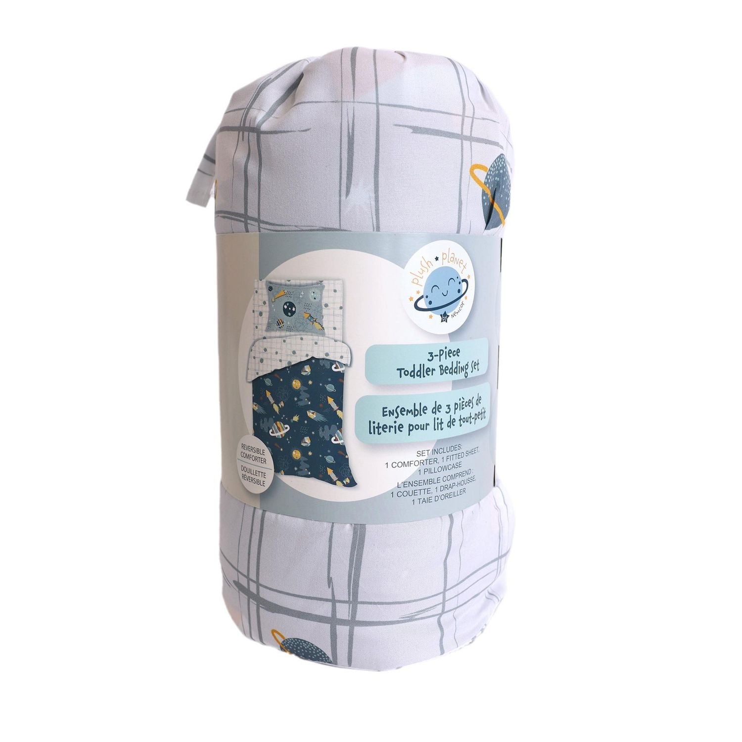 3-Piece Toddler Bedding Set, Outerspace