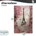 thumbnail image 4 of Stupell Industries Contemporary Paris City View in Bloom Canvas Art, 24 x 36, by Creative Studio, 4 of 8