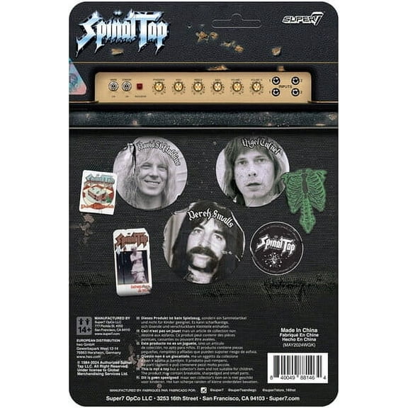 Super7 - Spinal Tap ReAction Figures Wave 01 - David St. Hubbins