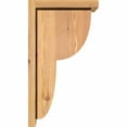 thumbnail image 3 of 7 1/2"W x 10"D x 18"H Crestline Smooth Corbel w/Backplate, Western Red Cedar, 3 of 9