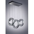 thumbnail image 5 of ET2 E30563-20PC 12 in. Charm LED Linear Pendant Ceiling Light, Polished Chrome, 5 of 8