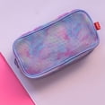 thumbnail image 5 of ZIPIT MeshUp Pencil Case for Girls, Double Compartment Mesh Pencil Pouch for School, Aesthetic Stationery Organizer for Kids, Teens and Adults, 5 of 8