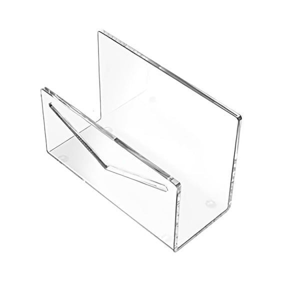 HILOGEL Durable Acrylic Envelope Holder Transparent Document Storage Rack for Office