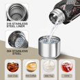 thumbnail image 3 of 20 Oz Pioneer Flower Coffee Tumbler Double Wall Insulated Stainless Steel Water Bottle | Metal Reusable Thermoses Flask with Cup Cap | Leak & Sweat Proof with Anti-Dust Lid, 3 of 7
