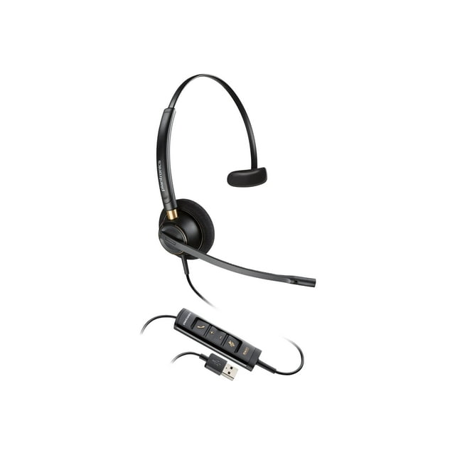 HPI Poly 783R0AA EncorePro 515 Monoaural USB-A Headset, Black