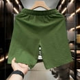 thumbnail image 3 of Bcfgryg Men's Summer Loose Five Point Sports Thin Casual Pants Men's Shorts For Swimming Army Green L, 3 of 3
