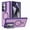 Purple, variant on Dteck Magnetic Case for Samsung Galaxy S21 FE with Lens Kickstand, Shockproof TPU Acrylic Shockproof Back Lightweight Anti-Scratch Protective Wireless Charging Non-Slip Grip Support Cover, Blue