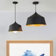 thumbnail image 4 of Mounting Hardware For Industrial Black Ceiling Light Canopy, Galvanized Steel Construction Offers Rust-Free Longevity, Modern Design Enhances Room Decoration, Easy Installation, 4 of 5