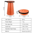 thumbnail image 2 of Banco Plegable Portátil ZTMT Resistente 180 kg con Correa, 2 of 5