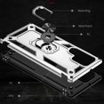 thumbnail image 6 of Allytechgroup Case for Samsung Galaxy A36 5G, Military Grade Protection Shockproof Cover with Metal Rotatable Ring Stand, Magnetic Car Mount Holder Case for Samsung Galaxy A36 5G, Silver, 6 of 6