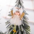 thumbnail image 2 of Muñeco de tela colgante de Navidad Decoración de Navidad Sombrero de animal Ornamento de paillette, Gorro de animal dorado Jumpingount HA001201-06, 2 of 6
