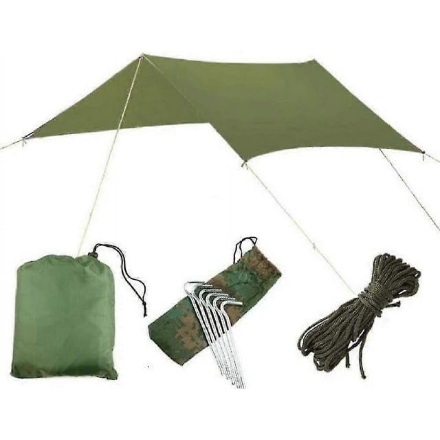 Tienda de campaña impermeable, resistente al viento, portátil, ligera, refugio para exteriores