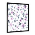 thumbnail image 2 of Designart 'Petals and Pink Flowers' Traditional Framed Art Print, 2 of 4