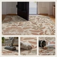 thumbnail image 6 of KUETH 5X7 Vintage Floral Area Rugs Machine Washable Rugs for Living Room, Non Slip Flat Pile Rug with Rubber Backing, Boho Rug for Entryway Bedroom Dining Room Home Office, 6 of 12