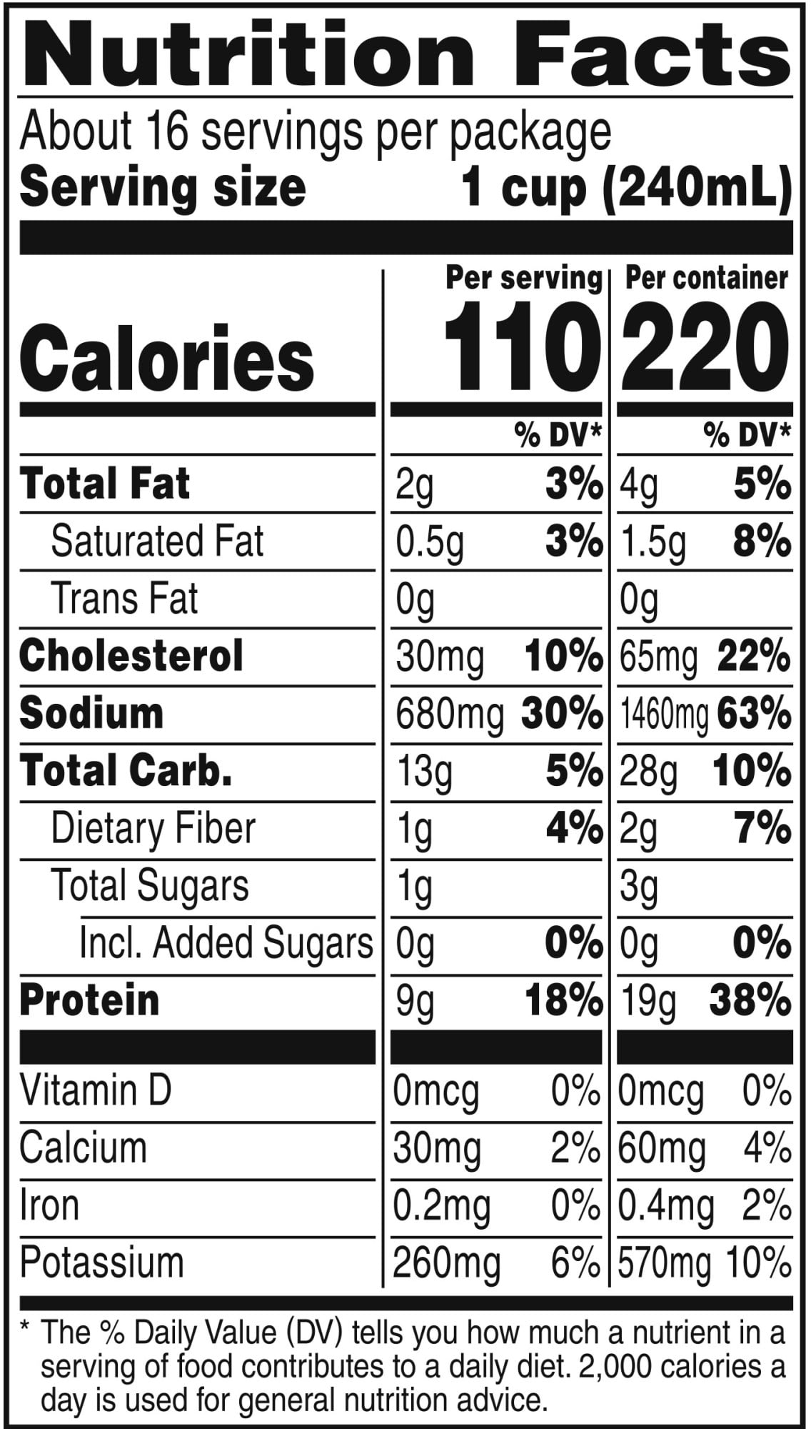 simply Campbell's Chicken Noodle, 18.6 oz Can (Pack of  8)