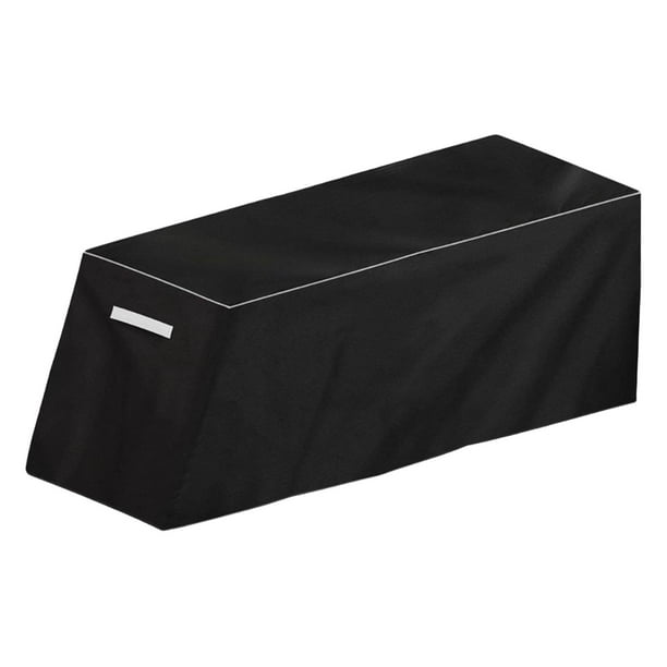 Funda para banco de pesas plana, protector para banco de fitness, tela Oxford, portátil, impermeable, para ejercicios de gimnasio al aire libre Borde blanco