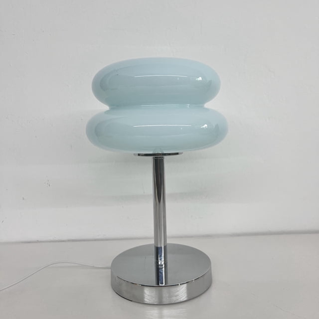 Lámpara de mesa de cristal Macaron, atenuación tricromática, lámparas de ambiente para sala de estar, protección ocular, luz nocturna, decoración de cabecera de dormitorio de niña