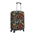 thumbnail image 3 of Haiem Snake And Flower Luggage Cover Printed Suitcase Covers for Luggage Elastic Washable Suitcase Protector Fits 18-32 Inch Luggage-X-Large, 3 of 9