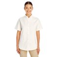 thumbnail image 1 of Camiseta Foundation de sarga de manga corta 100 % algodón para mujer con Teflon™ BLANCO 2XL harriton M582W, 1 of 1