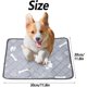 thumbnail image 2 of Paquete de 5 alfombrillas para jaulas de conejillos de indias, lavables y reutilizables, antideslizantes, superabsorbentes, con forro polar para conejos enanos, hámsteres, chinchillas y erizos, 12 x, 2 of 5