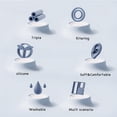 thumbnail image 4 of Ultimate For Sleep Silicone Noise Canceling Sleep Earplugs For Better Rest, 4 of 6
