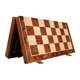 thumbnail image 4 of Tablero de ajedrez magnético de madera, tablero plegable con tablero plegable en el interior, novedad de 2024, 4 of 7