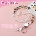 thumbnail image 2 of Uxcell 33.1" Cinta para Insignia de Maestro con Clips para Mujeres, Cinta de Cuentas, Regalos Lindos para Maestros, Cadenas, Llavero, Café, 2 of 6