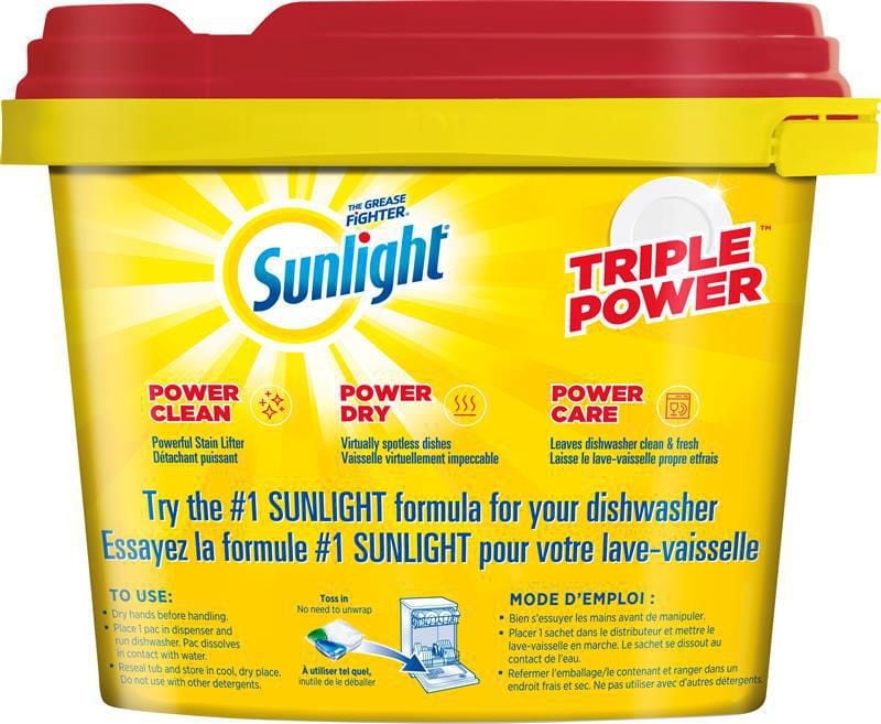Sunlight®, Triple Power™ Dishwasher Detergent