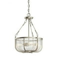 thumbnail image 3 of Kichler Roux 16" Wide Brushed Nickel 3-Light Bowl Pendant, 3 of 4