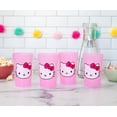 thumbnail image 3 of Vasos de plástico Silver Buffalo Hello Kitty Face, 450 ml, paquete de 4, 3 of 9