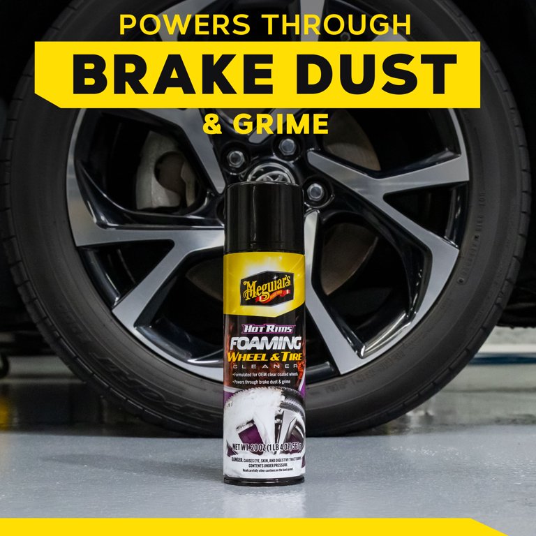 Meguiar's Hot Rims Foaming Wheel & Tire Cleaner, 20 oz photo 8
