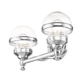 thumbnail image 2 of Livex Lighting - Oldwick - 2 Light Bath Vanity in New Traditional Style - 15, 2 of 13