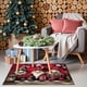 thumbnail image 5 of Uuiauoio Christmas Themed Floor Mat with Non-Slip Backing, Absorbent Bathroom and Kitchen Rug for Holiday Decor, Mat for Doorway and Living Room, 5 of 6
