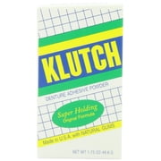 Klutch Denture Adhesive Powder Super Hold 1.75 oz