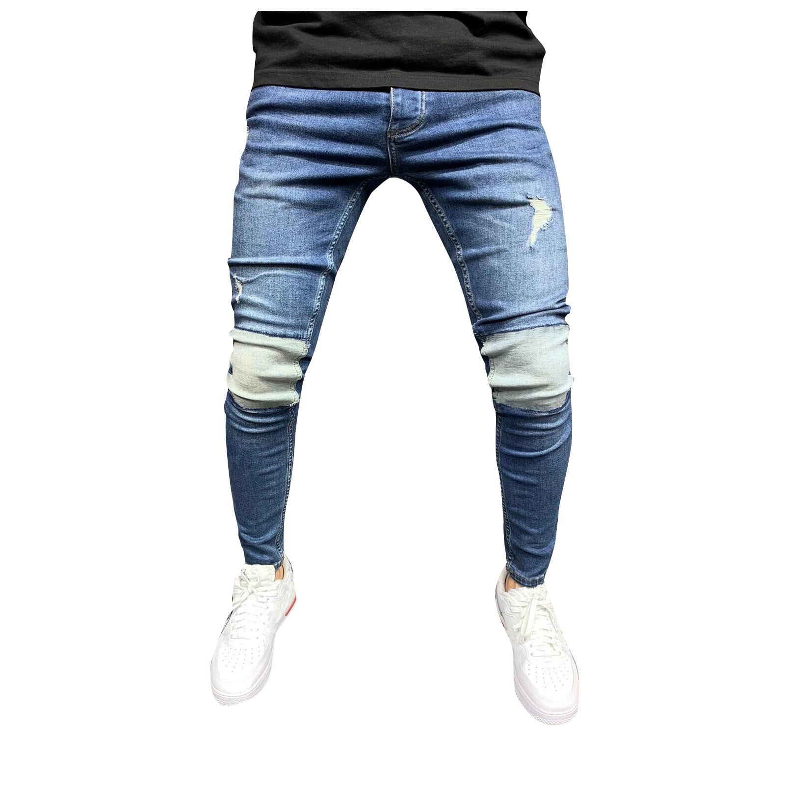 modnes Snavset Oprigtighed Fashion Men Pants Baggy Jeans For Men Y2k Skinny Jeans Ripped Jeans -  Walmart.com