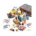 thumbnail image 1 of Clip para comida Pinzas para gatos Pinzas para comida Cocina Gato en forma de garra Acero inoxidable Cocinar 1pc Blanco LingWen 8390614130371, 1 of 1