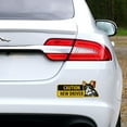thumbnail image 7 of WIRESTER Caution New Driver Removable and Reusable Car Magnet Sticker Sign Reflective Vehicle Safety Sign for Student Drivers, 9.3 x 3.8" - New Driver Tuxedo Cat, 7 of 7