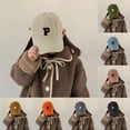 thumbnail image 7 of REDARER Toddler Boys & Girls' Baseball Cap Embroidered "P" Letter Adjustable Kids Sun Hat,One Size, 7 of 7