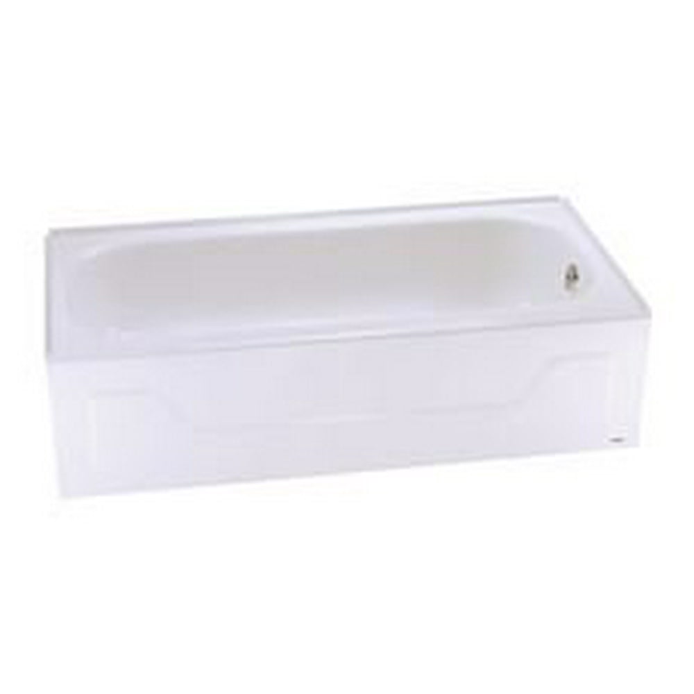 BOOTZ INDUSTRIES PORCELAINONSTEEL BATHTUB WITH RIGHTHAND DRAIN