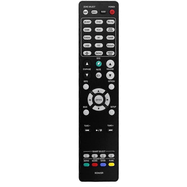 RC042SR Replace Remote Control for 4K UHD Ultra HD AV Receivers Remote SR6015 NR1711 SR5015 DAB SR5