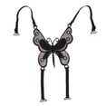 thumbnail image 1 of Correa de encaje de mariposa Baoblaze para vestido sin espalda Negro, 1 of 8