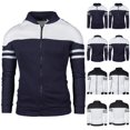 thumbnail image 2 of Nouvelle Mode Chandail Ajusté Décontracté d'Hiver pour Hommes Coupe-Vent Veste Manteau Chandail, 2 of 5