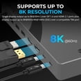 thumbnail image 4 of Estación de acoplamiento SABRENT Thunderbolt 4 DS-T4MF 8K/4K USB4/TB3, 4 of 8